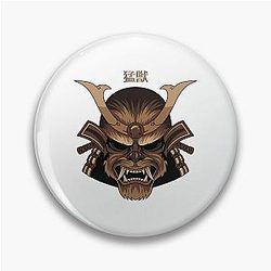 Samurai Chewbacca Pin