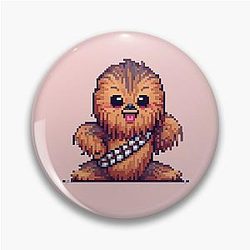 Little Pixel Chewbacca Pin