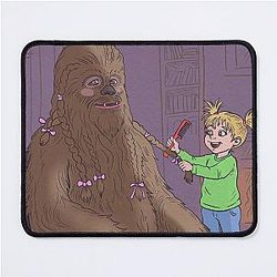 POV: You're Parent to a Five Year Old - Mother's Day Glam Chewbacca Mouse Pad