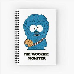 The Chewbacca Cookie Monster mashup notebook