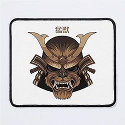 Samurai Chewbacca Mouse Pad