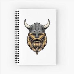 Viking Chewbacca Spiral Notebook