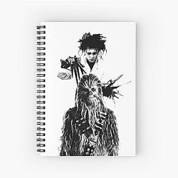 Edward Scissorhands Spiral Notebook