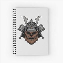Chewbacca Samurai Notebook