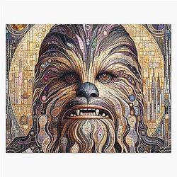 Mystic Chewbacca Ancient Warrior Solar Totemic Jigsaw Puzzle