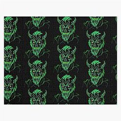 Neon Green Chewbacca Star Wars Art Fantasy Jigsaw Puzzle