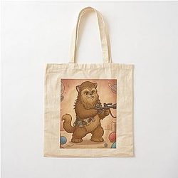 Chewbacca Kitty Cotton Bag