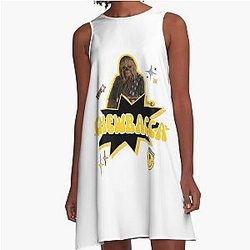 Retro Chewbacca A-Line Dress