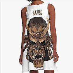 Samurai Chewbacca A-Line Dress