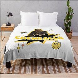 Retro Chewbacca Throw Blanket