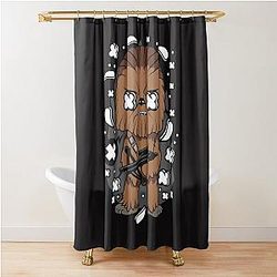 Chibi Chewbacca Shower Curtain