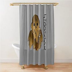 Cute Chewbacca Shower Curtain