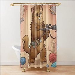 Chewbacca Shower Curtain