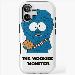 The Wookiee Monster Chewbacca Cookie Monster iPhone Tough Case