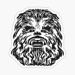 Chewbacca sticker