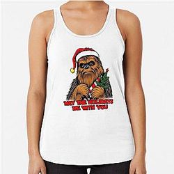 Chewbacca May The Holidays Be With You Tank  Top