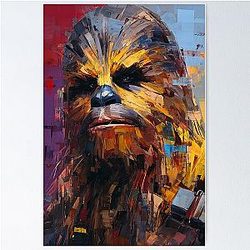 Chewbacca Star Wars Poster