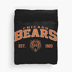 Art Chicago Bears Duvet Cover