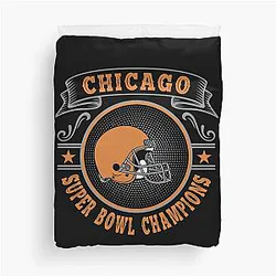 Art Chicago Bears Duvet Cover