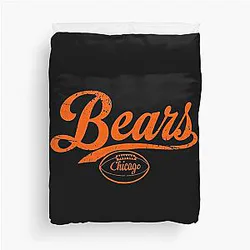 Art Chicago Bears Duvet Cover