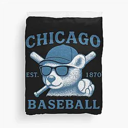 Art Chicago Bears Duvet Cover