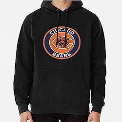 Art Chicago Bears Pullover Hoodie
