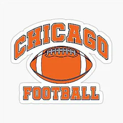Art Chicago Bears Sticker