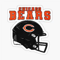 Art Chicago Bears Sticker