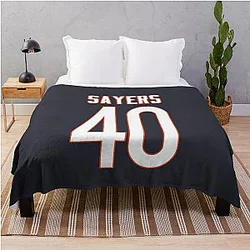 Gale Sayers Chicago Bears Blanket