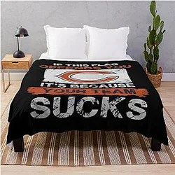 Art  Chicago Bears Throw Blanket