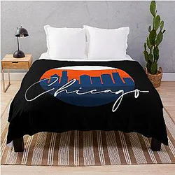 Art - Chicago Bears Throw Blanket