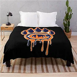 Art Chicago Bears Throw Blanket