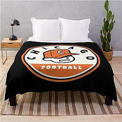 Art Chicago Bears Throw Blanket