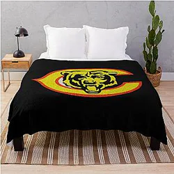 Art Chicago Bears Throw Blanket