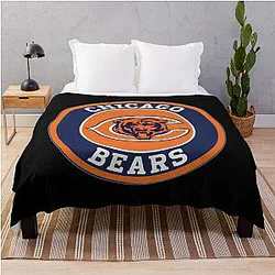 Art Chicago Bears Throw Blanket