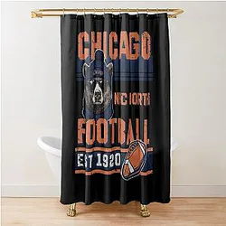 Art Chicago Bears Shower Curtain