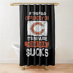 Art Chicago Bears Shower Curtain