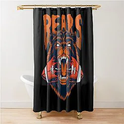 Art - Chicago Bears Shower Curtain