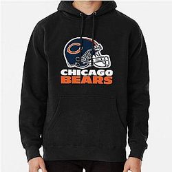 Art Chicago Bears Pullover Hoodie