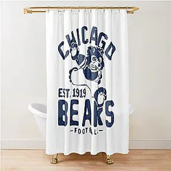 Art Chicago Bears Shower Curtain
