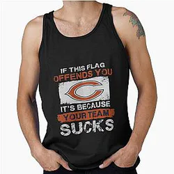 Art Chicago Bears Tank Top