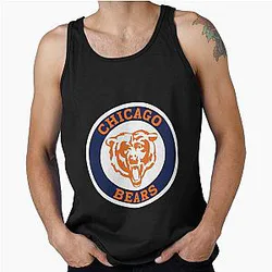Art Chicago Bears Tank Top