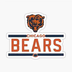 Art Chicago Bears Sticker