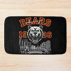 Art Chicago Bears Bath Mat