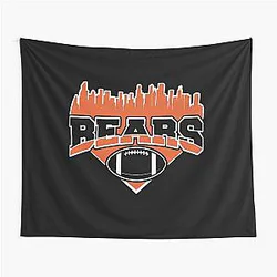 Art Chicago Bears Tapestry