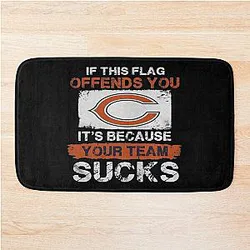 Art Chicago Bears Bath Mat