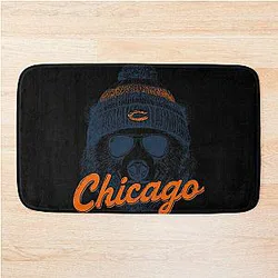 Art Chicago Bears Bath Mat