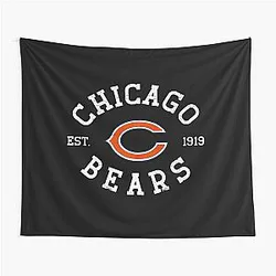 Art Chicago Bears Tapestry