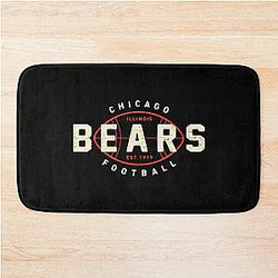 Art Chicago Bears Bath Mat