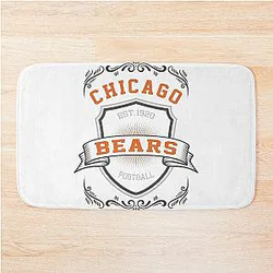 Art Chicago Bears Bath Mat